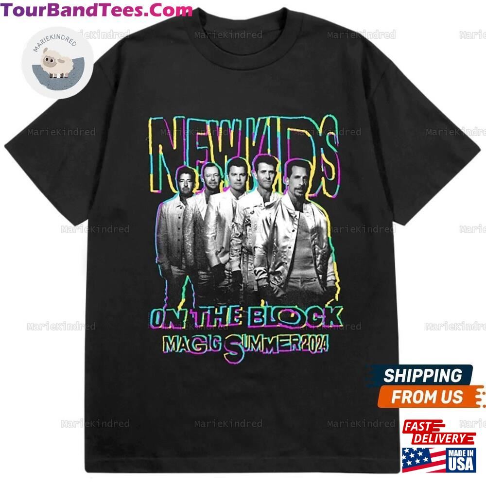 New Kids On The Block T-Shirts Nkotb Magic Summer Tees Classic Rock Concert Shirts Hoodie 29Uf111821 – Utopia Fashion