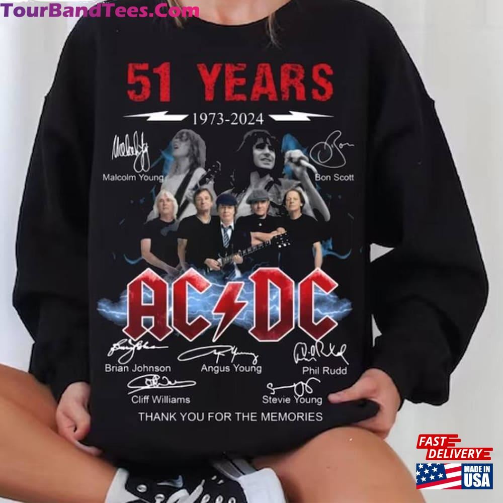 New Rare Acdc Band Shirt Rock And Roll Inspirational Unisex Hoodie Crewneck Classic 29Uf092549 – Utopia Fashion