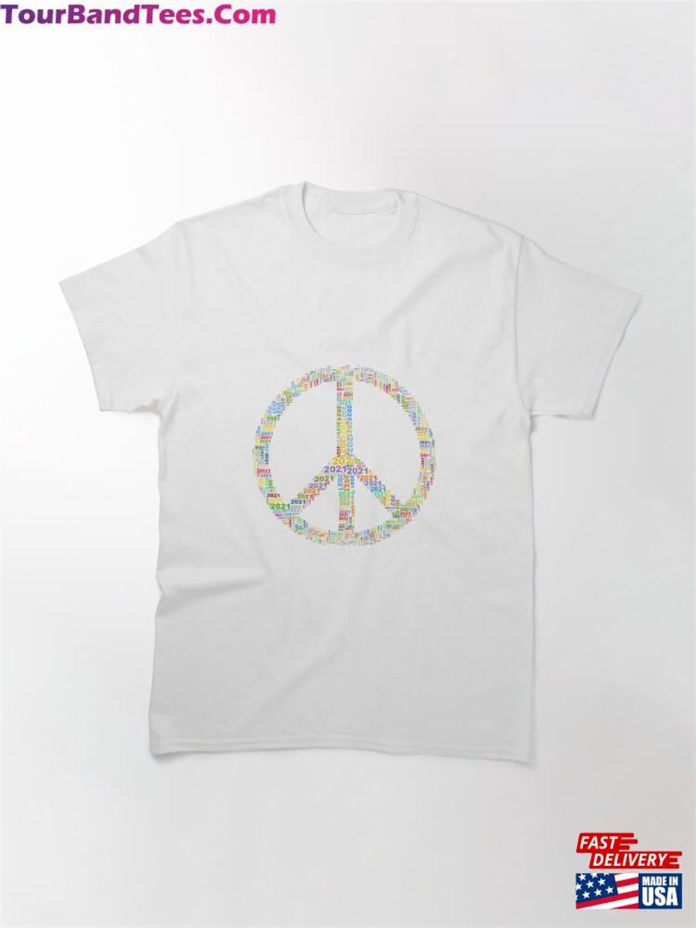 New Year Peace Classic T-Shirt Unisex 29Uf102373 – Utopia Fashion