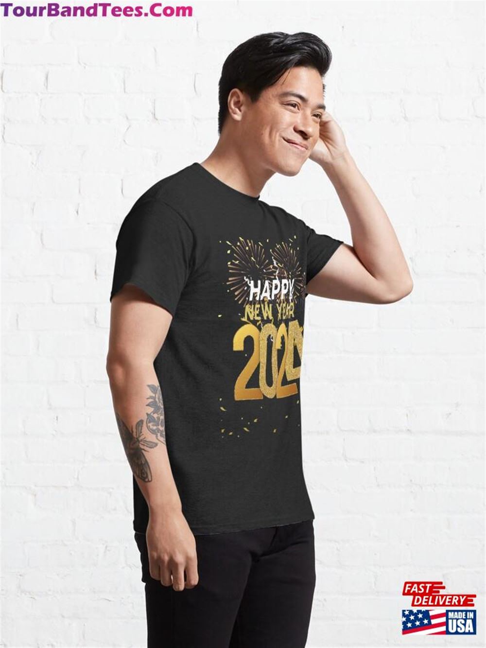 New Year Gold Classic T-Shirt Hoodie 29Uf107884 – Utopia Fashion