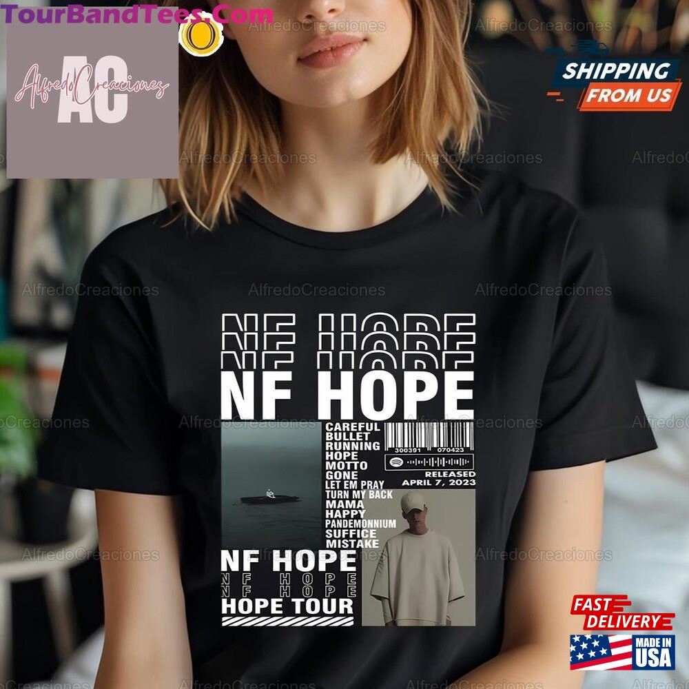 Nf Hope Album Shirt Tour Graphic T-Shirt Classic 29Uf101401 – Utopia Fashion