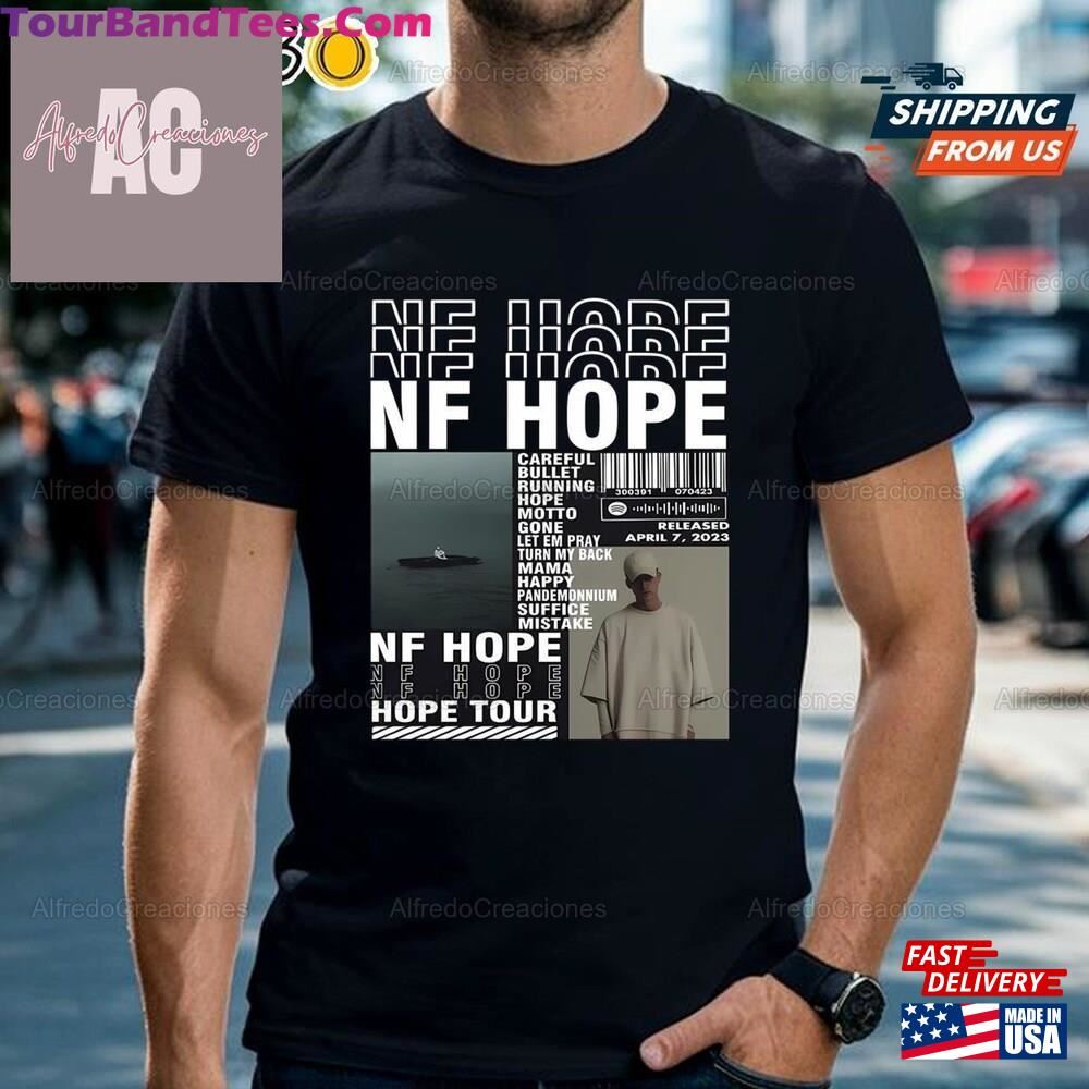 Nf Hope Album Shirt Tour Graphic T-Shirt Classic 29Uf101401 – Utopia Fashion