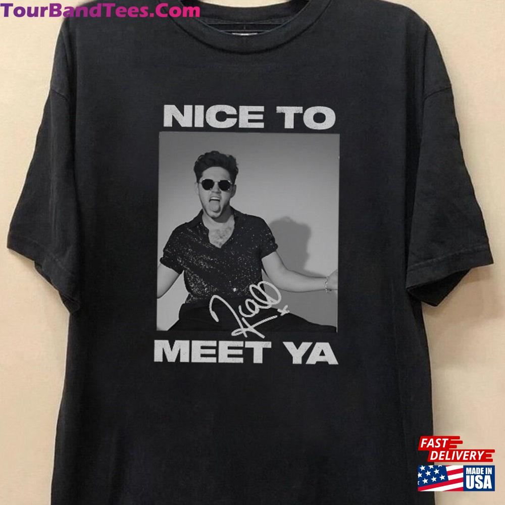 Niall Horan Nice To Meet Ya Shirt Vintage Niial Concert Tour T-Shirt Hoodie 29Uf096736 – Utopia Fashion