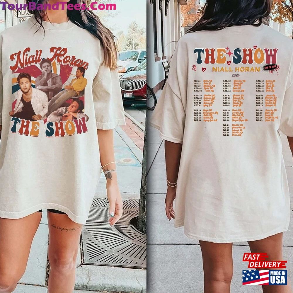 Niall Horan The Show Live On Tour Png Concert Sweatshirt T-Shirt 29Uf092630 – Utopia Fashion