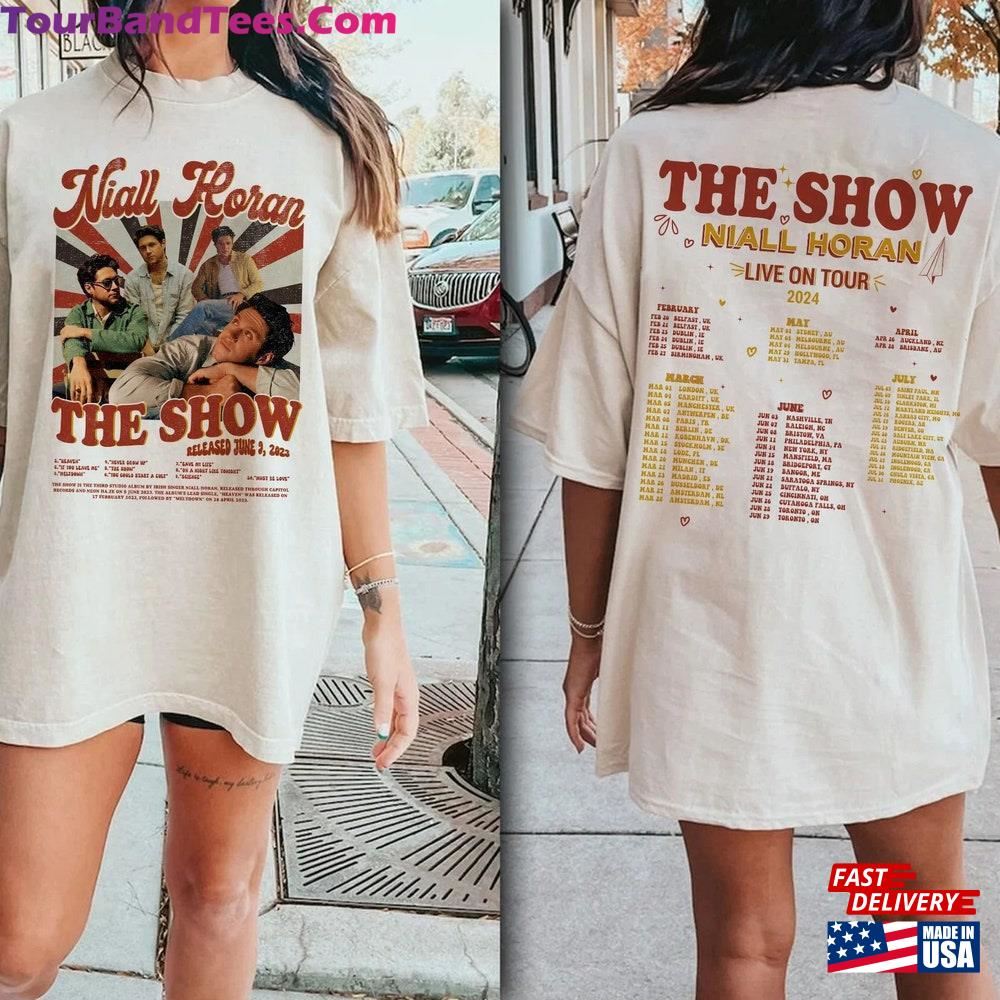 Niall Horan Tracklist Graphic Shirt The Show Live On Tour Hoodie Sweatshirt 29Uf110979 – Utopia Fashion