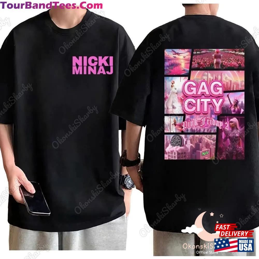 Nicki Minaj Gag City Shirt Pink Friday Concer Tour Tee Hoodie Unisex 29Uf098066 – Utopia Fashion