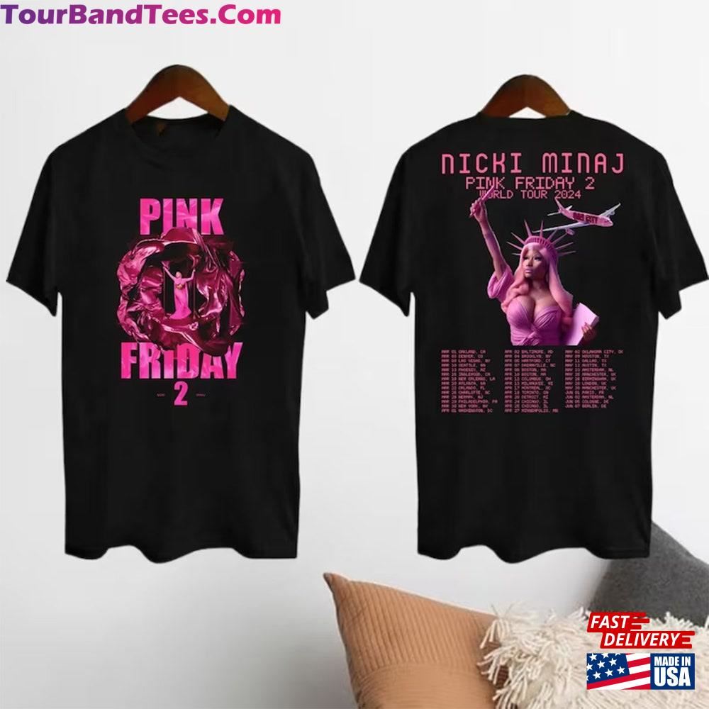 Nicki Minaj Pink Friday Shirt Tour T-Shirt Gag City Classic Unisex 29Uf101195 – Utopia Fashion