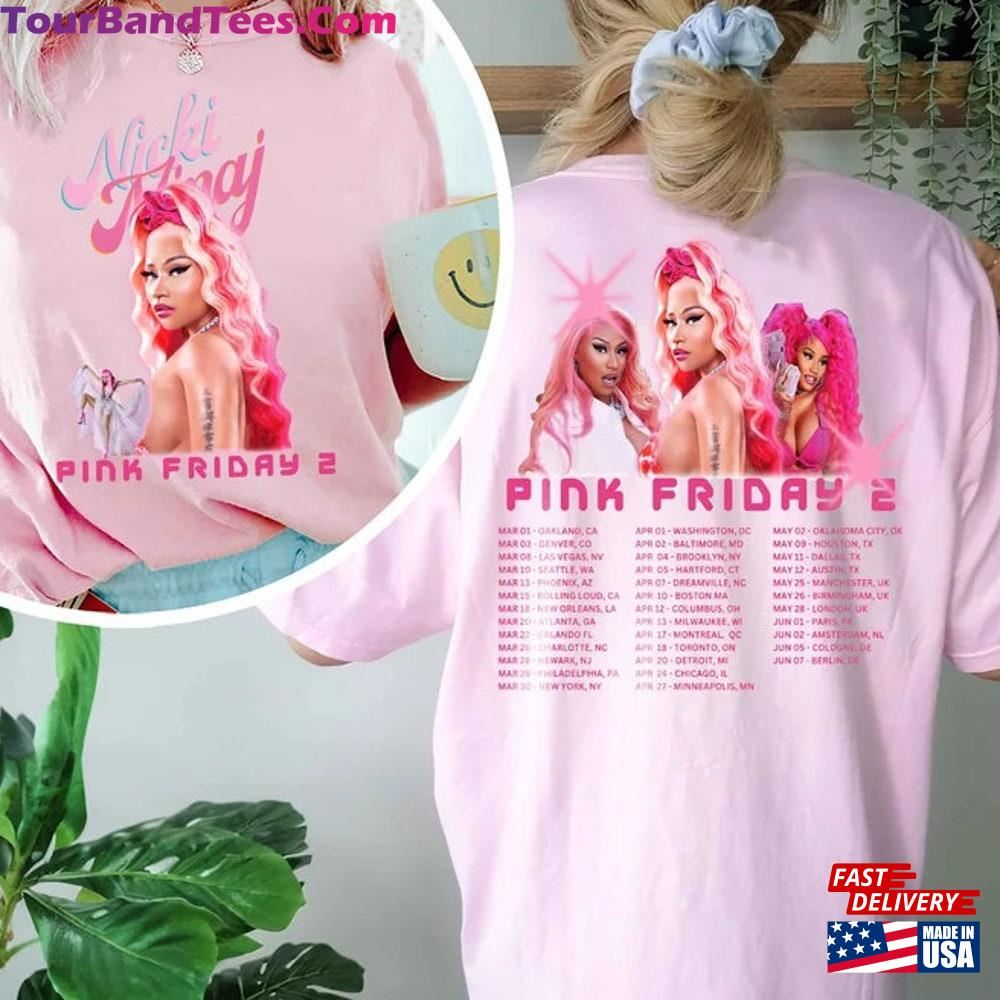 Nicki Minaj Tour T-Shirt Gag City Shirt Pink Friday Concert Classic Hoodie 29Uf115770 – Utopia Fashion