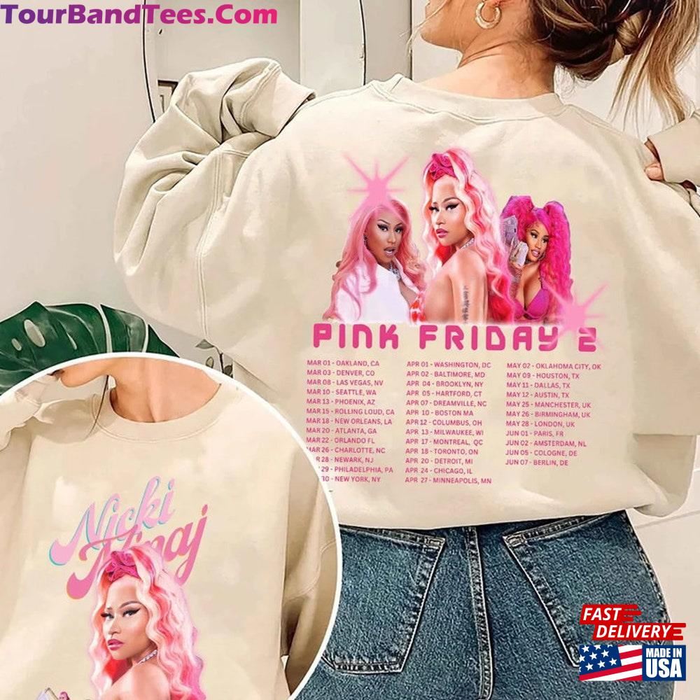 Nicki Minaj Tour T-Shirt Gag City Shirt Pink Friday Concert Classic Hoodie 29Uf115770 – Utopia Fashion