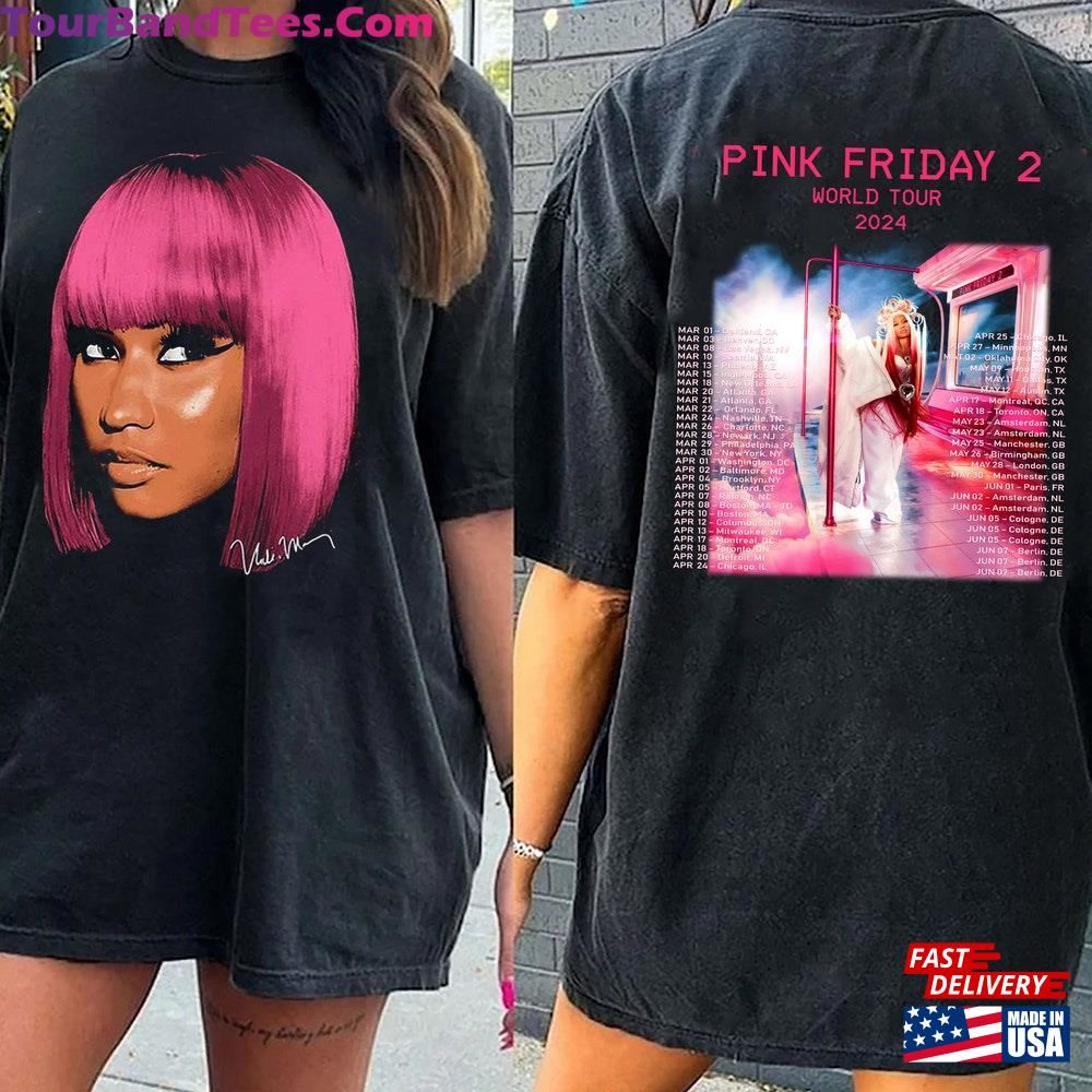 Nicki Minaj Tour Shirt Pink Friday Sweatshirt Hoodie 29Uf116468 – Utopia Fashion