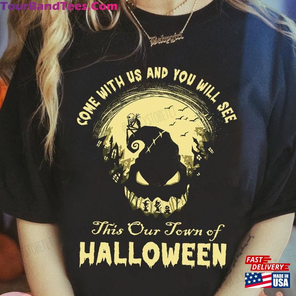 Nightmare Before Christmas Eras Tour Shirts Disney Oogie Boogie Halloween Party Shirt Spooky Season Tee T-Shirt Hoodie 29Uf106665 – Utopia Fashion