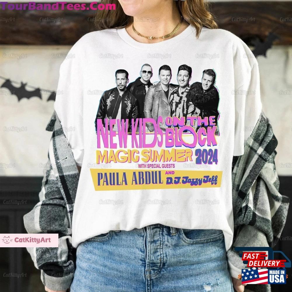 Nkotb Tour Shirt New Kids On The Block Magic Summer Fan Classic Sweatshirt 29Uf095853 – Utopia Fashion