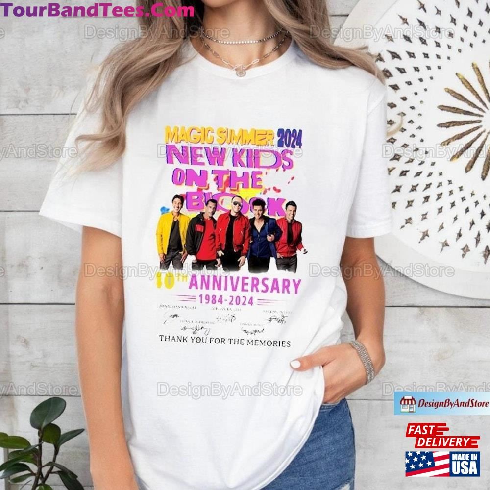 Nkotb Band Shirt Thank You Memories Shirts Rock Concert T-Shirt Hoodie 29Uf116949 – Utopia Fashion