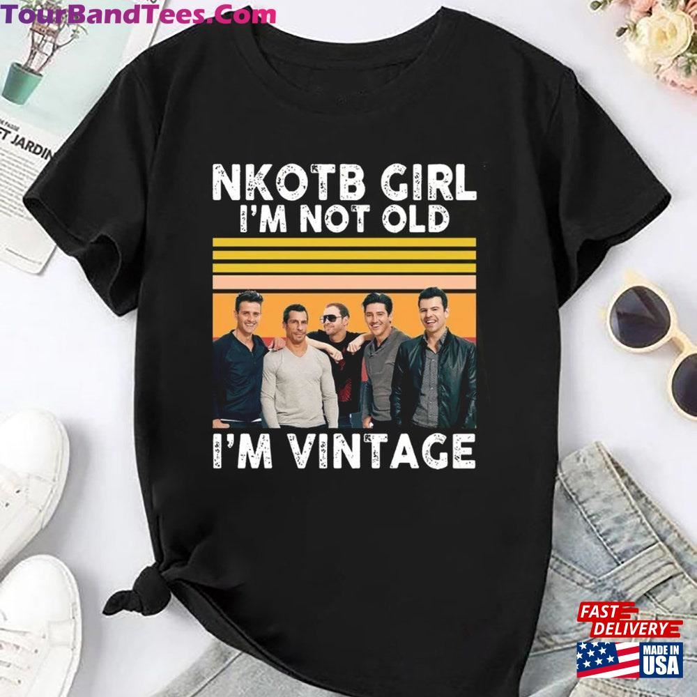 Nkotb Girl I M Not Old Vintage T-Shirt New Kids On The Block Tour Shirt Band Fan Gift Hoodie Unisex 29Uf097033 – Utopia Fashion