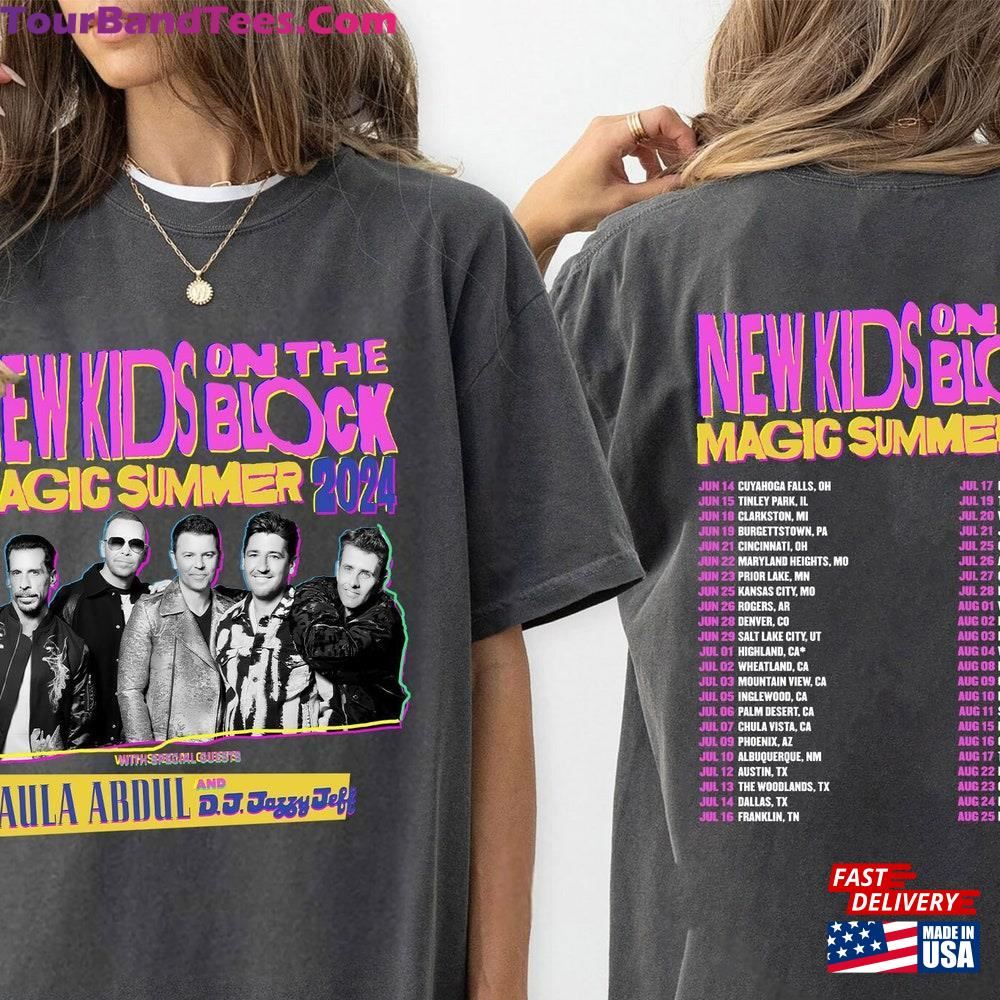 Nkotb Magic Summer Shirt New Kids On The Block Classic Sweatshirt 29Uf092075 – Utopia Fashion