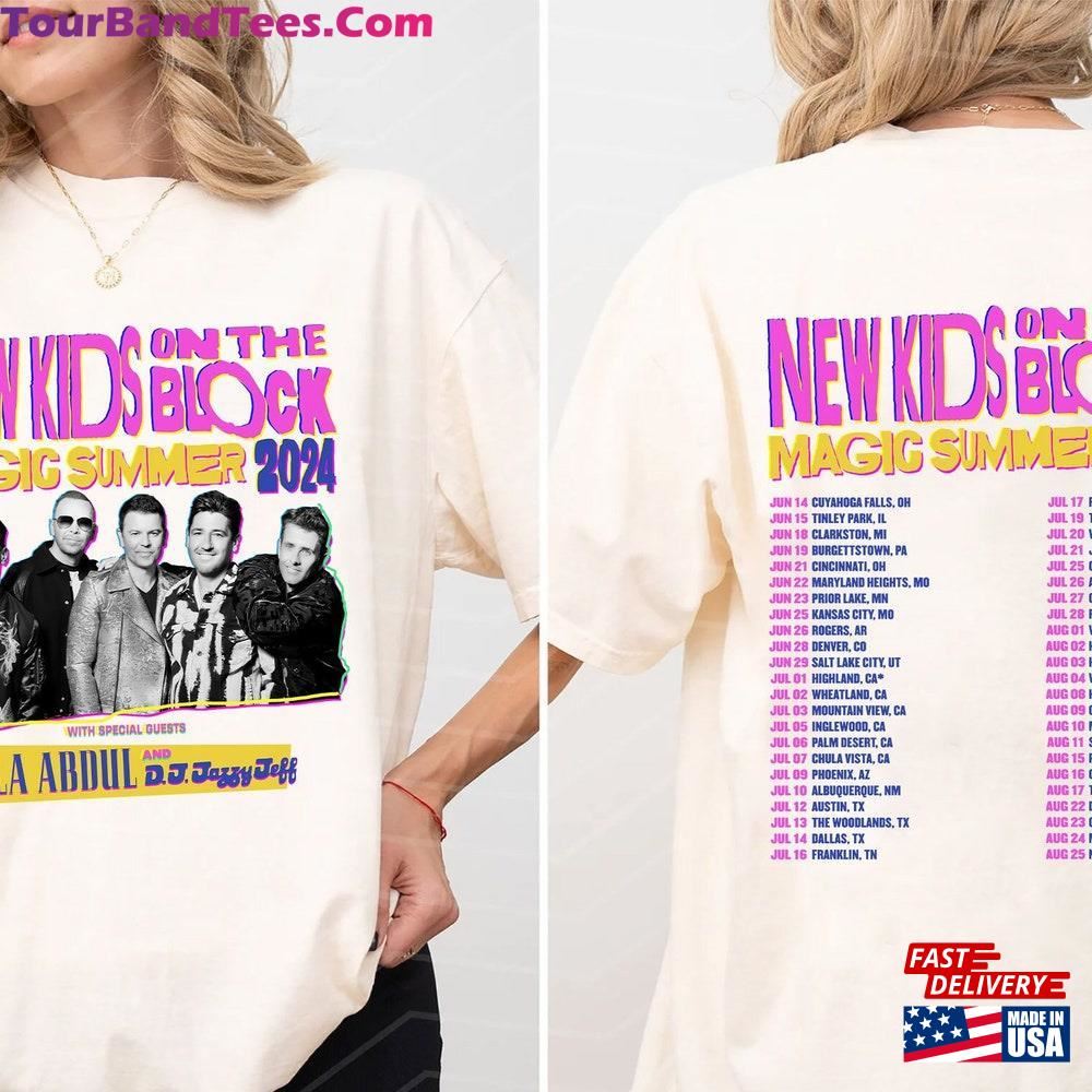 Nkotb Magic Summer Shirt New Kids On The Block Classic Sweatshirt 29Uf092075 – Utopia Fashion