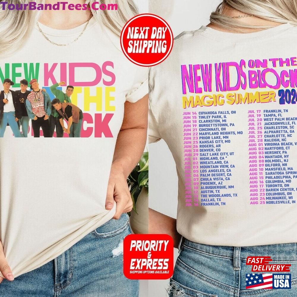 Nkotb Magic Summer Shirt New Kids On The Block Vintage Group Sweatshirt Hoodie 29Uf106715 – Utopia Fashion