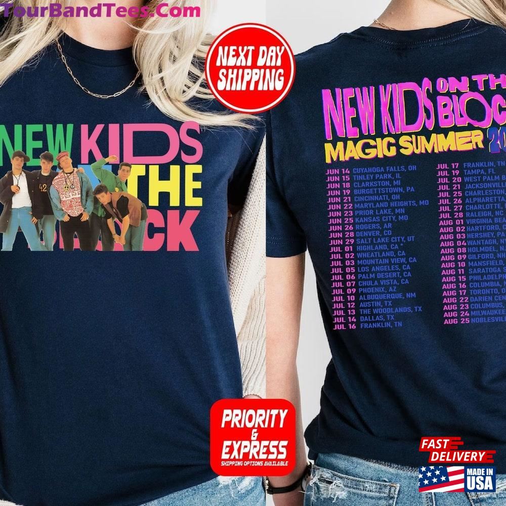 Nkotb Magic Summer Shirt New Kids On The Block Vintage Group Sweatshirt Hoodie 29Uf106715 – Utopia Fashion