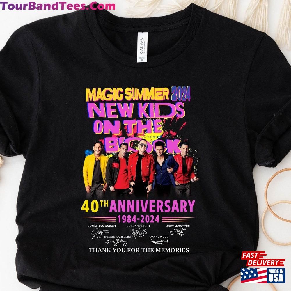 Nkotb Magic Summer Shirt New Kids On The Block Vintage Group Tour Classic Hoodie 29Uf097971 – Utopia Fashion