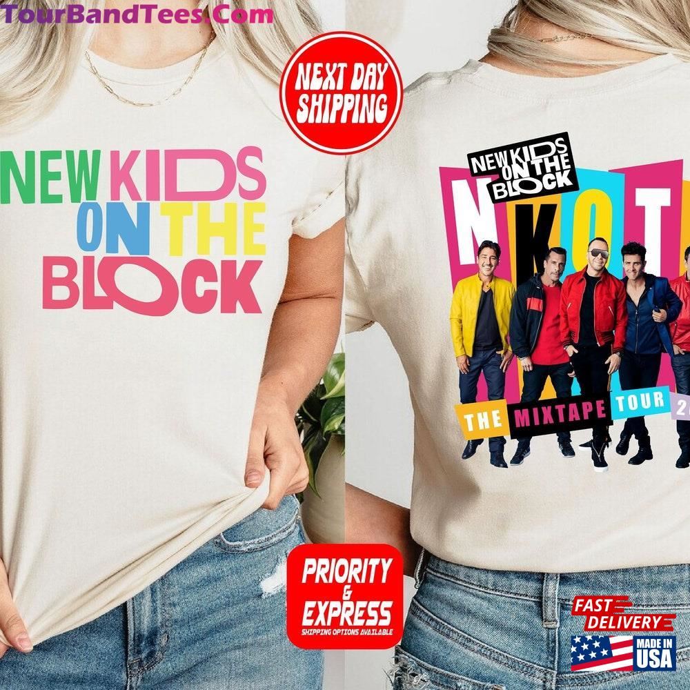 Nkotb Magic Summer Shirt New Kids On The Block Vintage Group Unisex Sweatshirt 29Uf117627 – Utopia Fashion