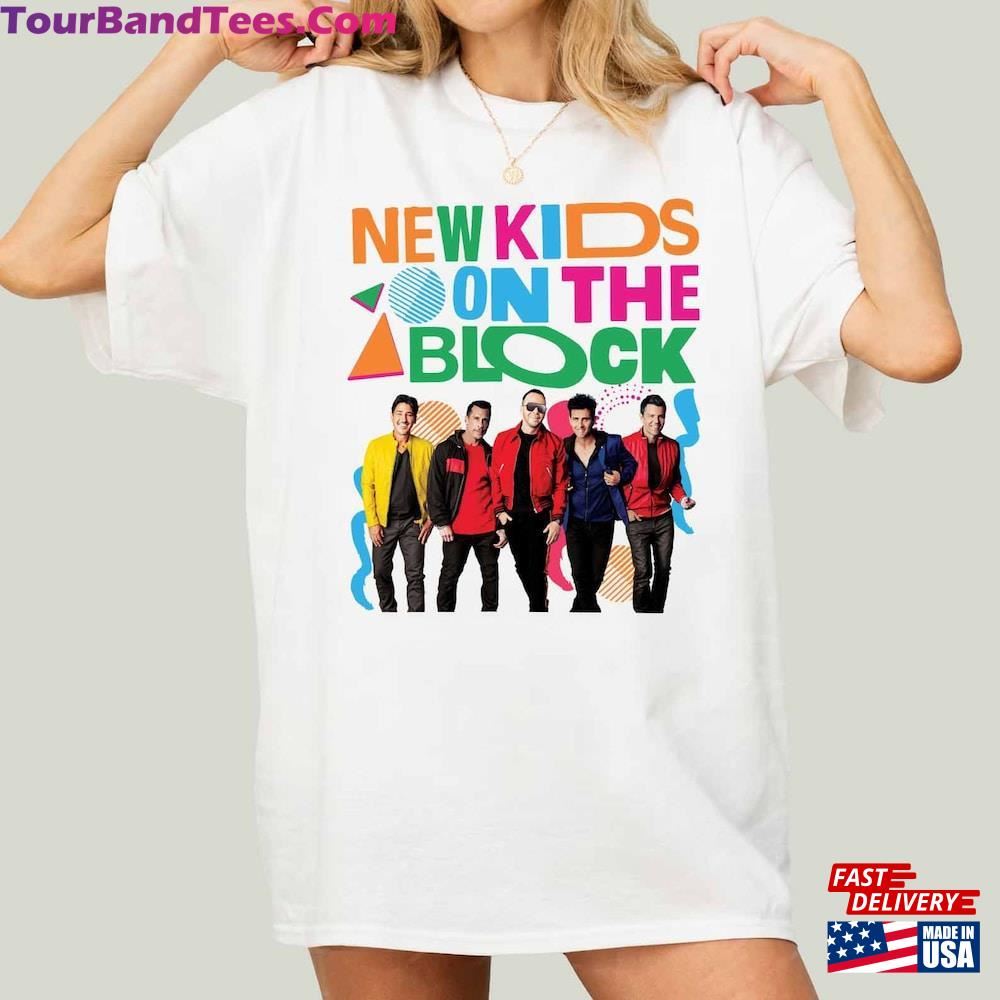 Nkotb Neon Shirt Group New Kids On The Block Unisex Sweatshirt 29Uf117190 – Utopia Fashion