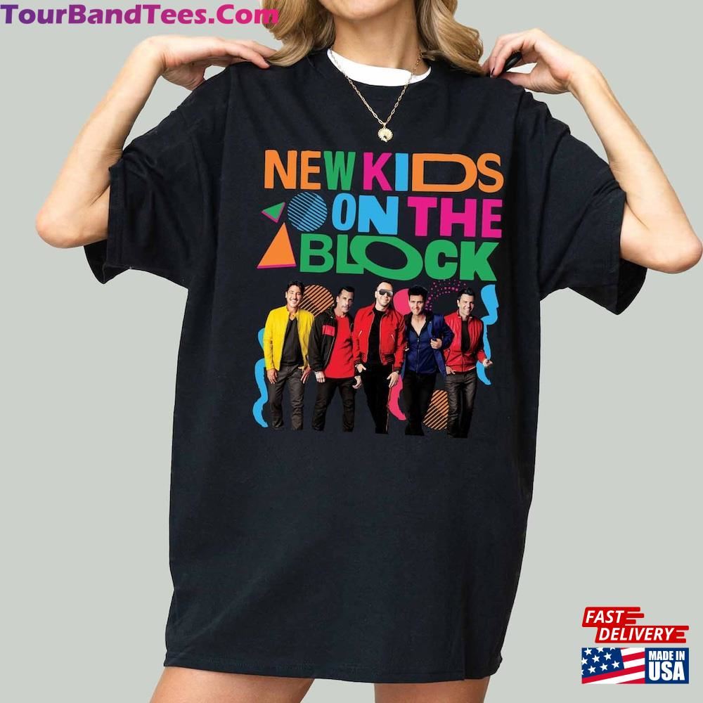 Nkotb Neon Shirt Group New Kids On The Block Unisex Sweatshirt 29Uf117190 – Utopia Fashion