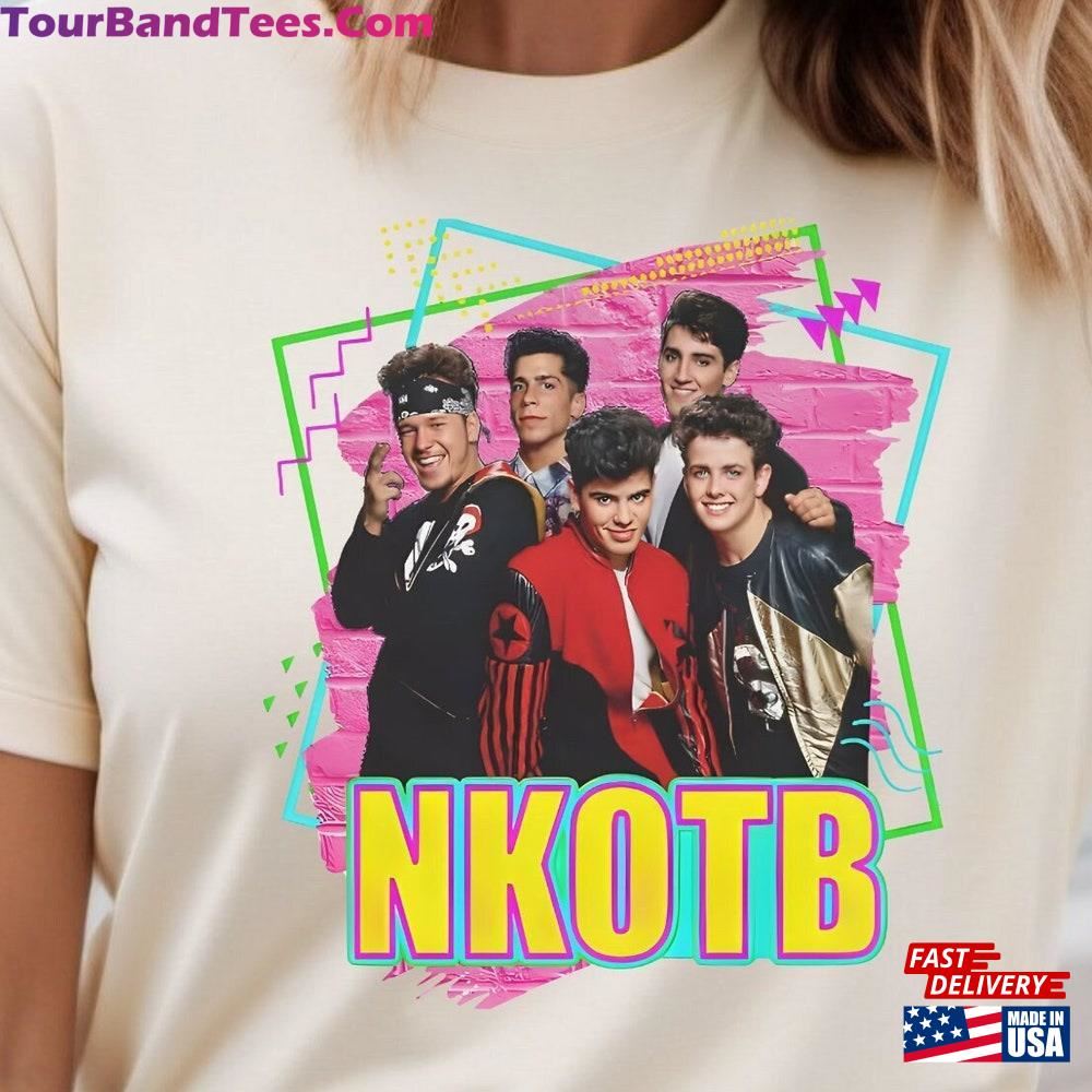 Nkotb Nostalgia Shirts 90S New Kids On The Block T-Shirts 40Th Anniversary Tees Classic T-Shirt 29Uf096230 – Utopia Fashion