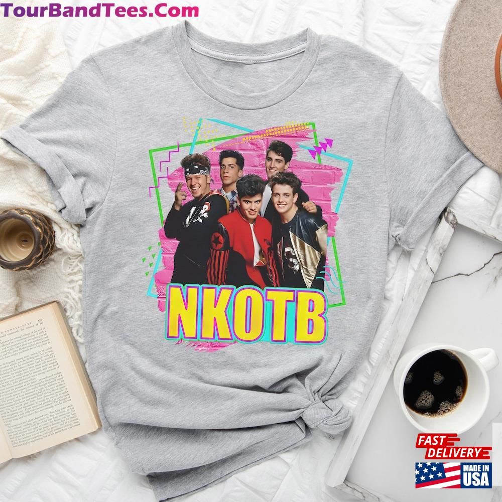 Nkotb Nostalgia Shirts 90S New Kids On The Block T-Shirts 40Th Anniversary Tees Hoodie Sweatshirt 29Uf096596 – Utopia Fashion