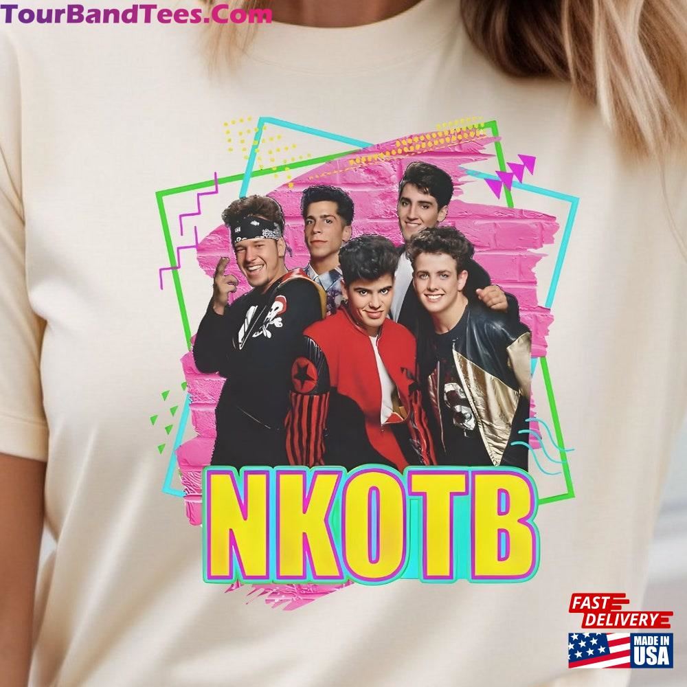 Nkotb Nostalgia Shirts 90S New Kids On The Block T-Shirts 40Th Anniversary Tees T-Shirt Unisex 29Uf096221 – Utopia Fashion