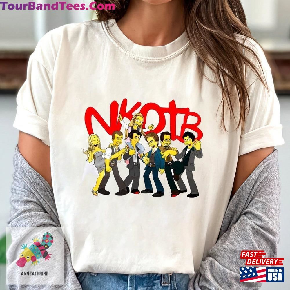 Nkotb Sipmpsons Magic Summer Shirt T-Shirt Classic 29Uf101081 – Utopia Fashion