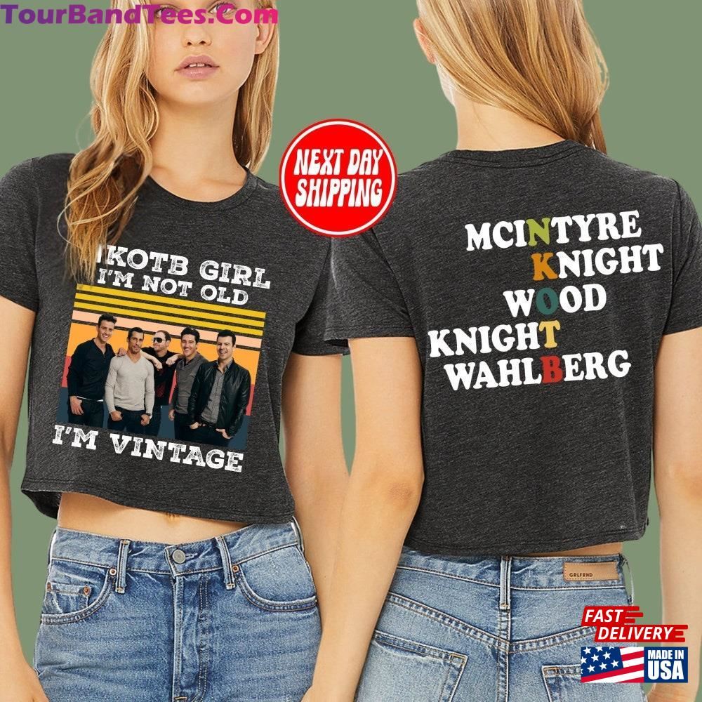 Nkotb Summer Carnival Vintage I M Not Old Crop Tee School Boy Band Shirt Unisex T-Shirt 29Uf106824 – Utopia Fashion