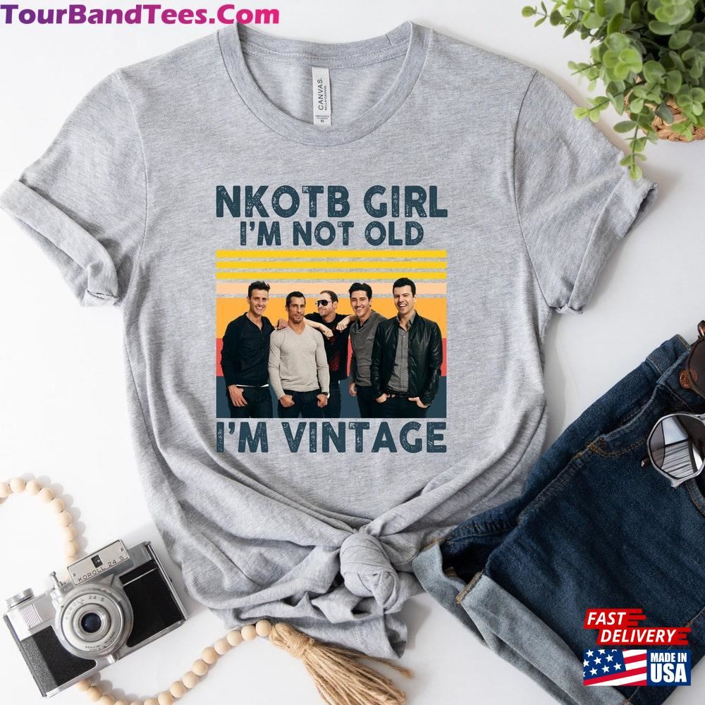 Nkotb Vintage Girl Shirt New Kids On The Block T-Shirt Classic Rock Concert Tee Hoodie 29Uf106307 – Utopia Fashion