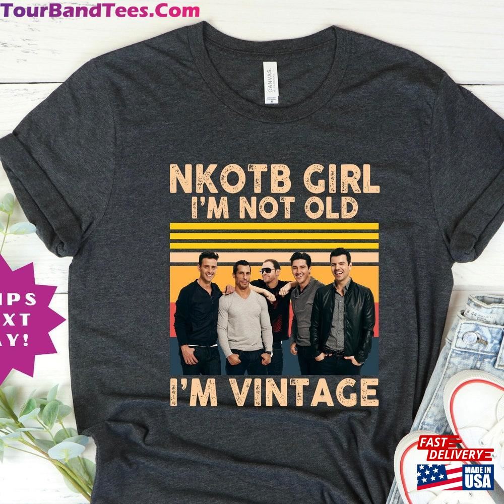 Nkotb Vintage Girl Shirt New Kids On The Block T-Shirt Classic Rock Concert Tee Unisex 29Uf112763 – Utopia Fashion