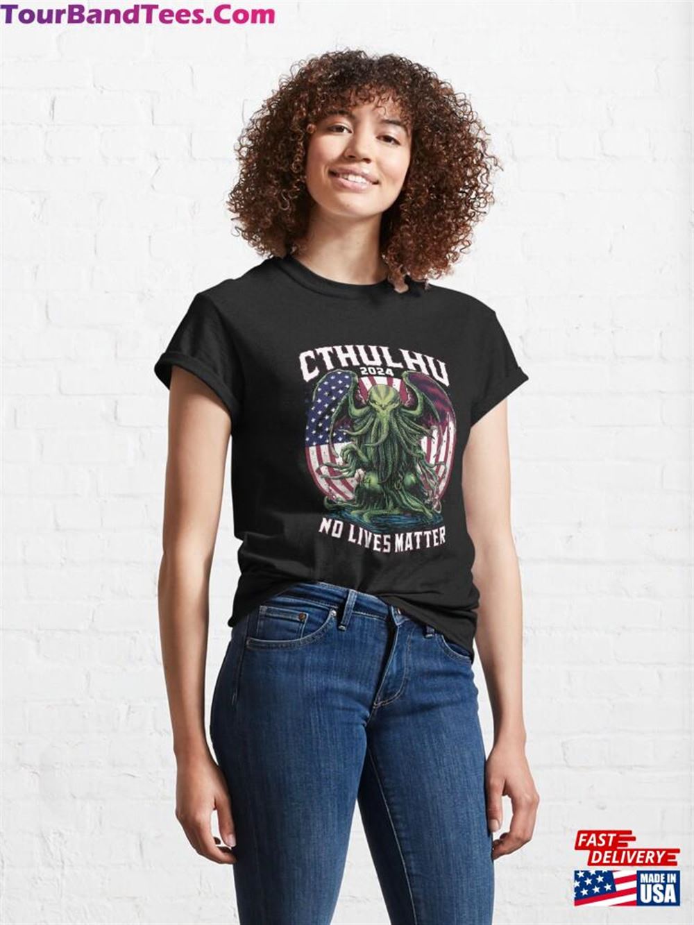 No Lives Matter Cthulhu Funny Cosmic Horror Classic T-Shirt 29Uf106955 – Utopia Fashion