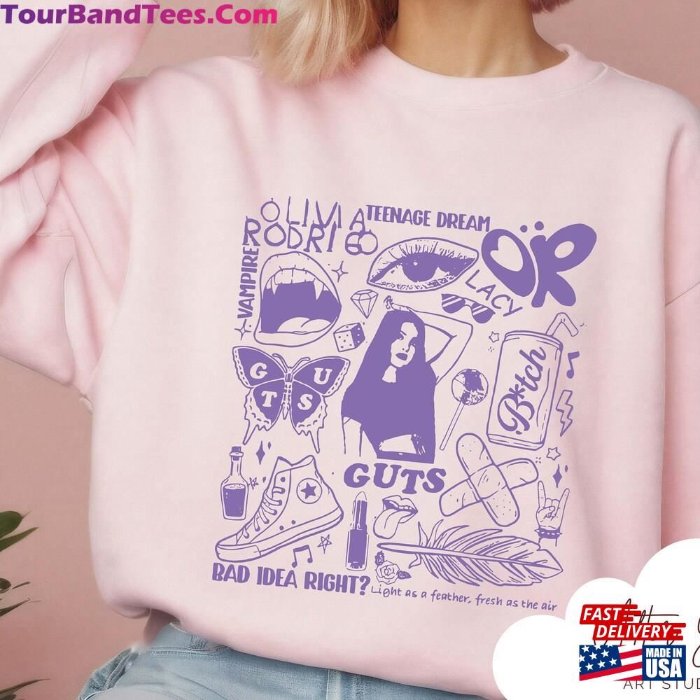 Olivia Guts Tour Shirt Sweatshirt Concert Unisex Hoodie 29Uf096076 – Utopia Fashion