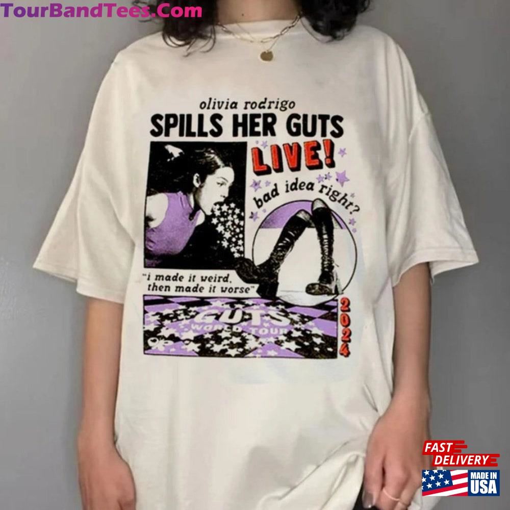 Olivia Rodrigo Guts Tour Shirt The World Hoodie Unisex 29Uf106341 – Utopia Fashion