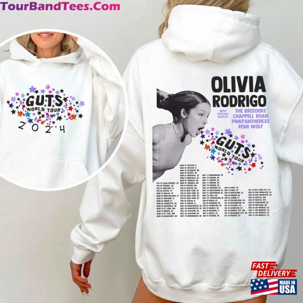 Olivia Rodrigo Guts Tour Shirt The World T-Shirt Unisex Classic 29Uf117560 – Utopia Fashion