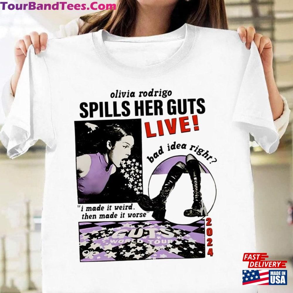 Olivia Rodrigo Guts Tour Shirt The World T-Shirt Unisex Hoodie 29Uf106813 – Utopia Fashion