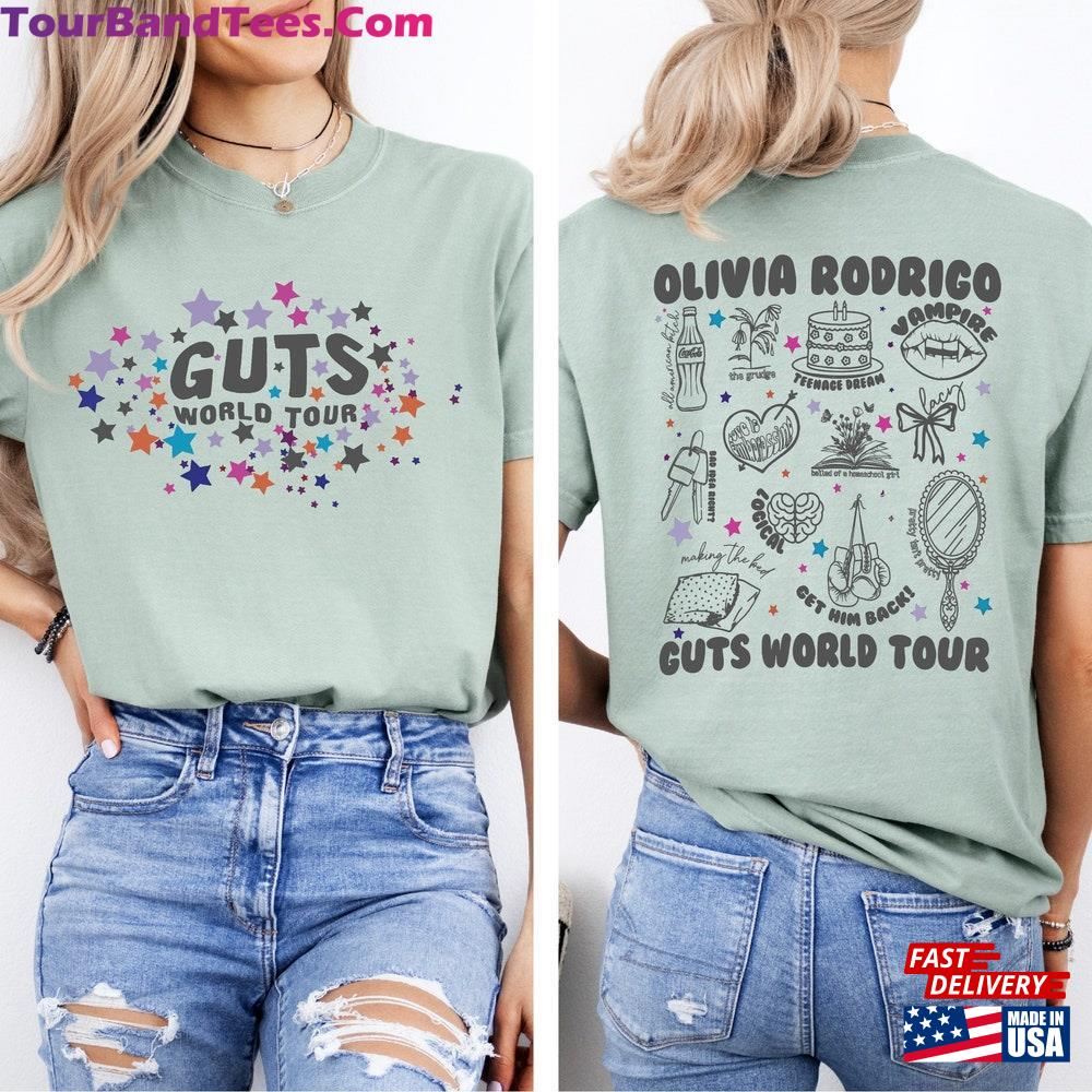 Olivia Rodrigo Guts World Tour Comfort Colors Shirt Concert T-Shirt Sweatshirt 29Uf092285 – Utopia Fashion