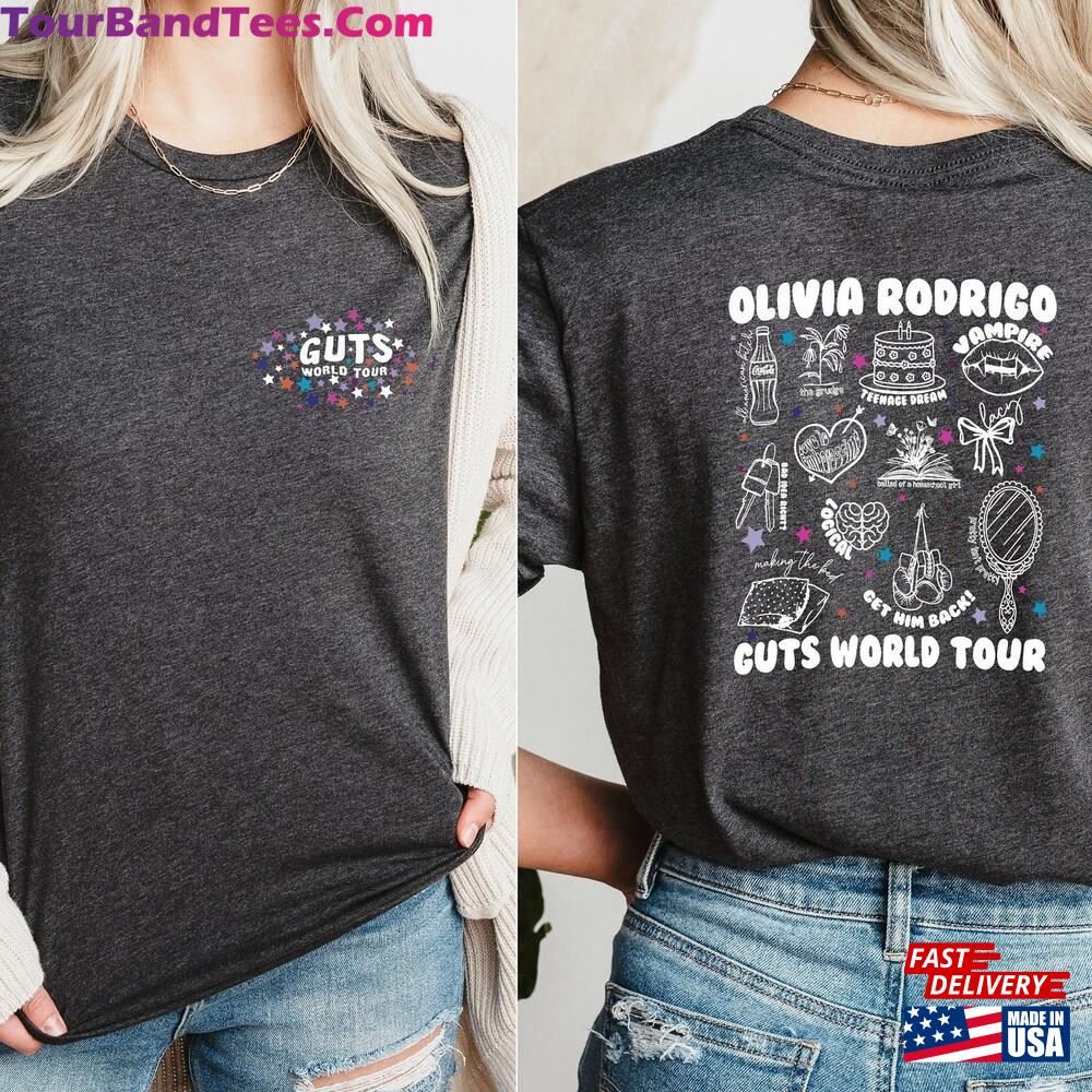 Olivia Rodrigo Guts World Tour Hoodie Shirt Concert Unisex 29Uf115561 – Utopia Fashion