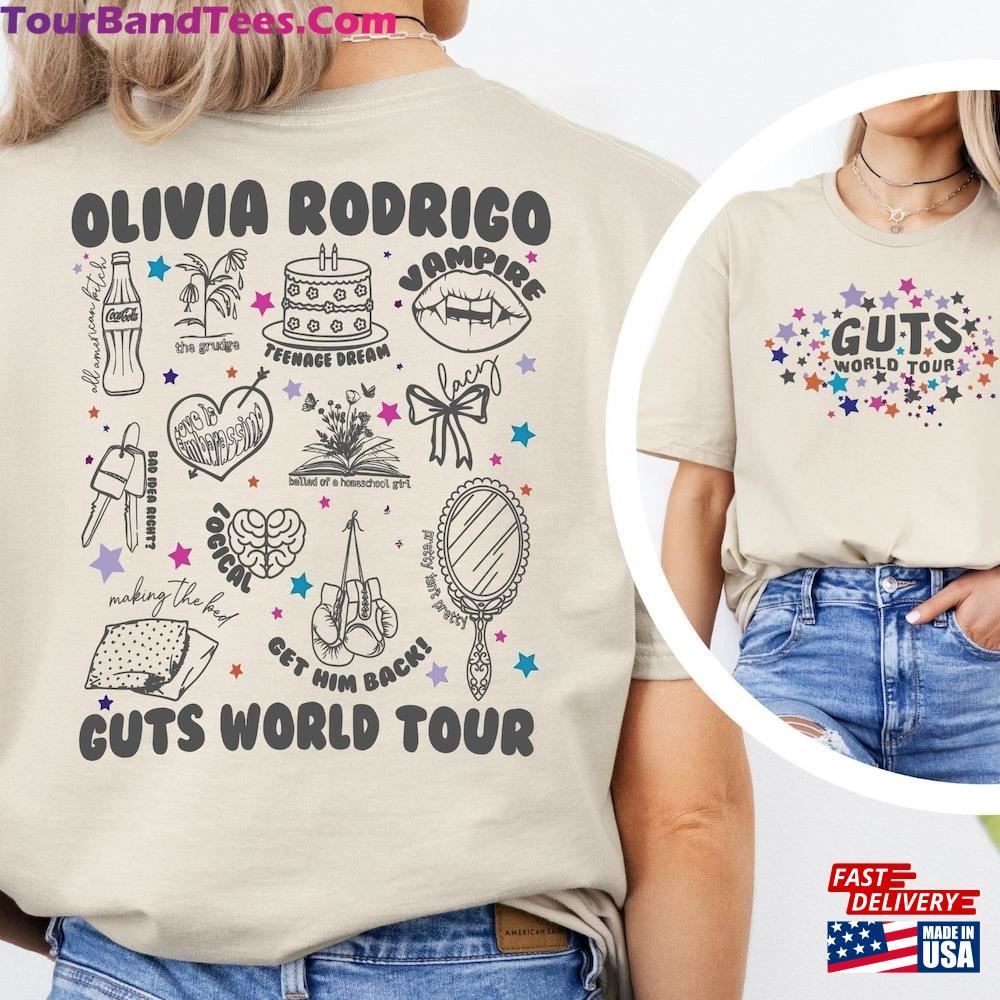 Olivia Rodrigo Guts World Tour Shirt Concert Hoodie Classic 29Uf101649 – Utopia Fashion