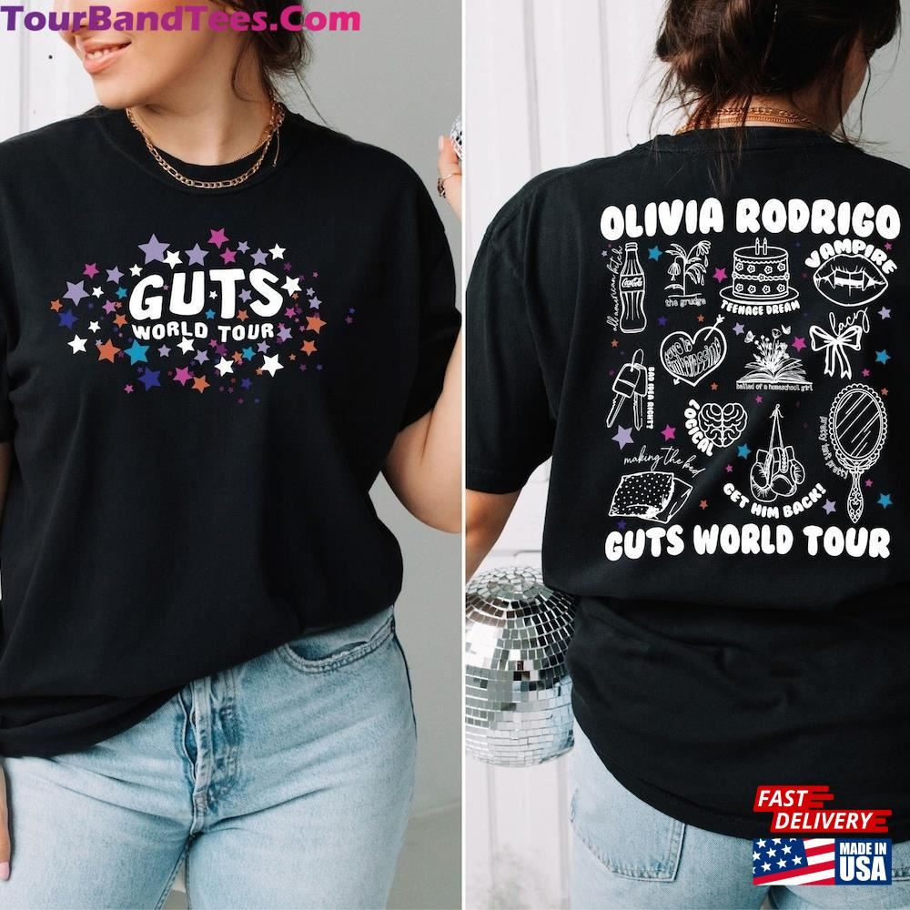 Olivia Rodrigo Guts World Tour Shirt Concert Hoodie Classic 29Uf101649 – Utopia Fashion