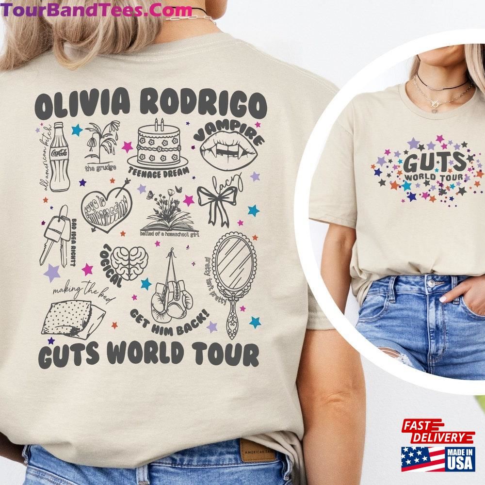 Olivia Rodrigo Guts World Tour Shirt Concert Sweatshirt Classic 29Uf096383 – Utopia Fashion