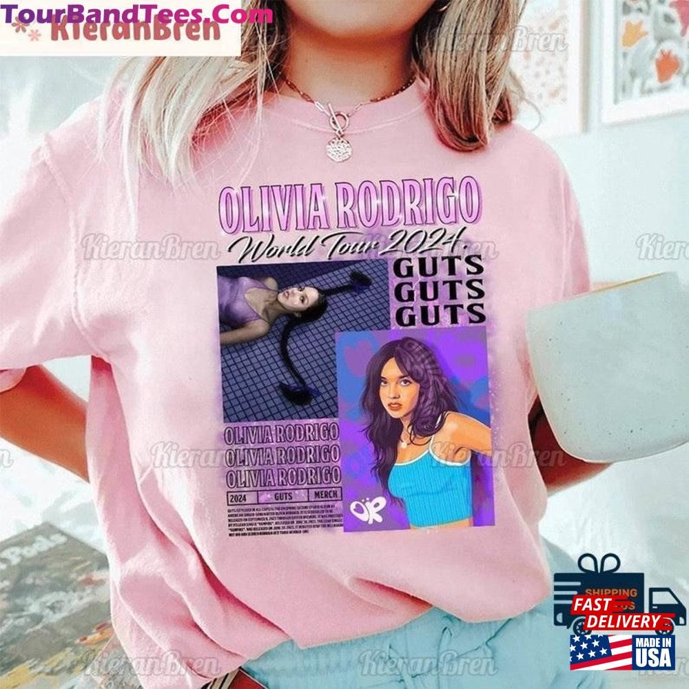 Olivia Rodrigo Guts World Tour Shirt Music Concert Classic Hoodie 29Uf097624 – Utopia Fashion