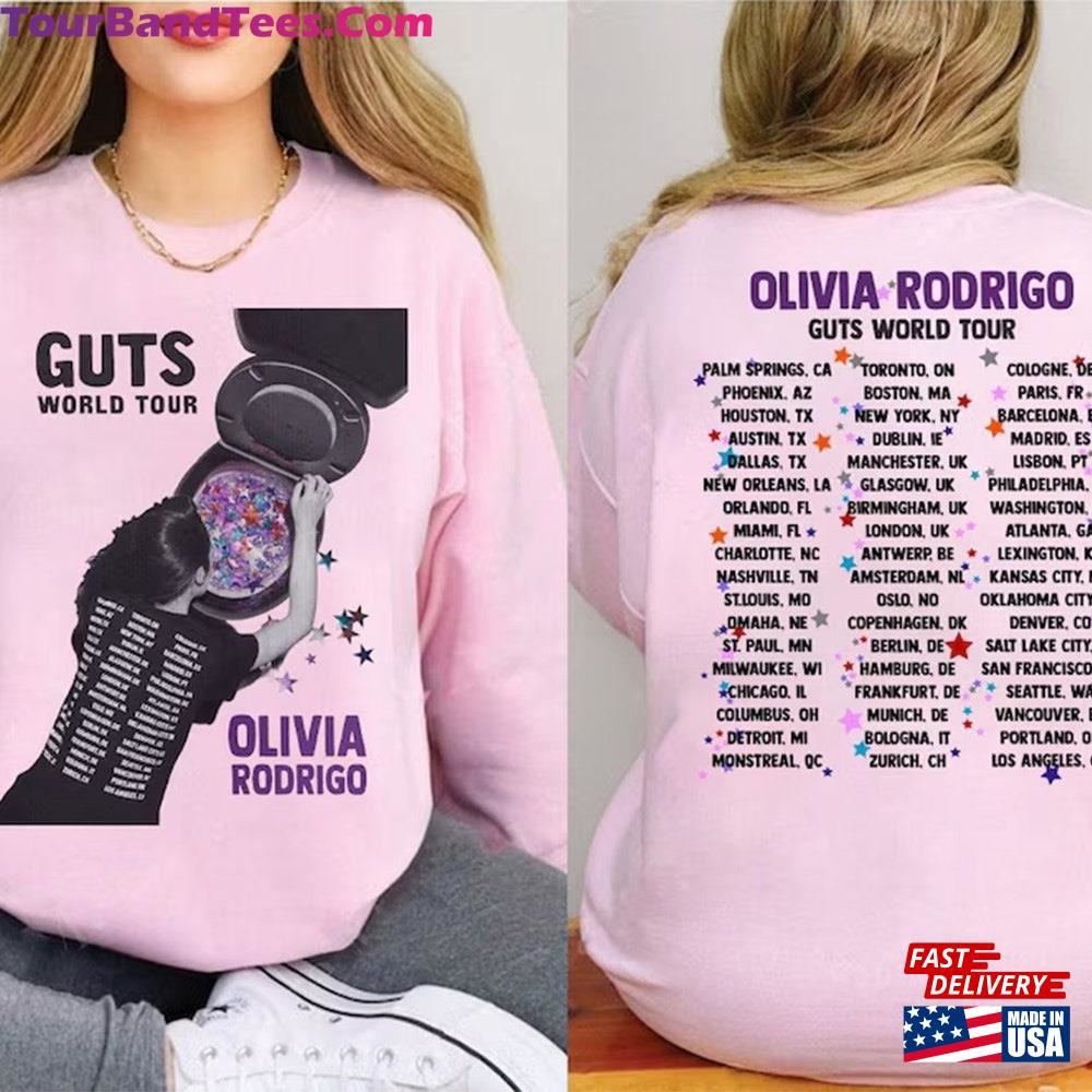 Olivia Rodrigo Guts World Tour Sweatshirt The Shirt Classic 29Uf093232 – Utopia Fashion