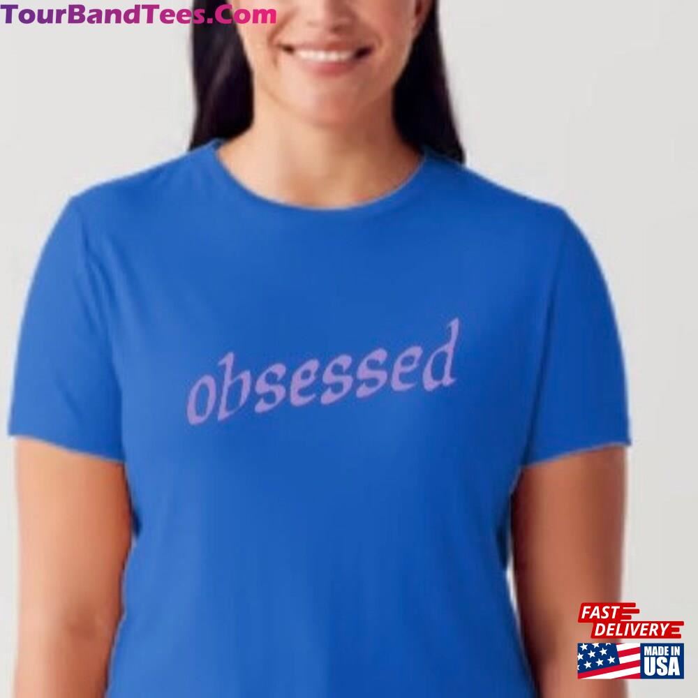 Olivia Rodrigo Inspired Obsessed Shirt Guts World Tour Merchandise T-Shirt Unisex 29Uf117436 – Utopia Fashion