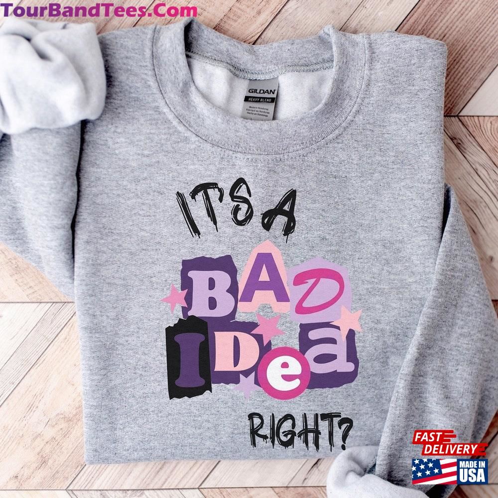 Olivia Rodrigo Sweatshirt Its A Bad Idea Right Hoodie Guts Tour Unisex 29Uf097125 – Utopia Fashion