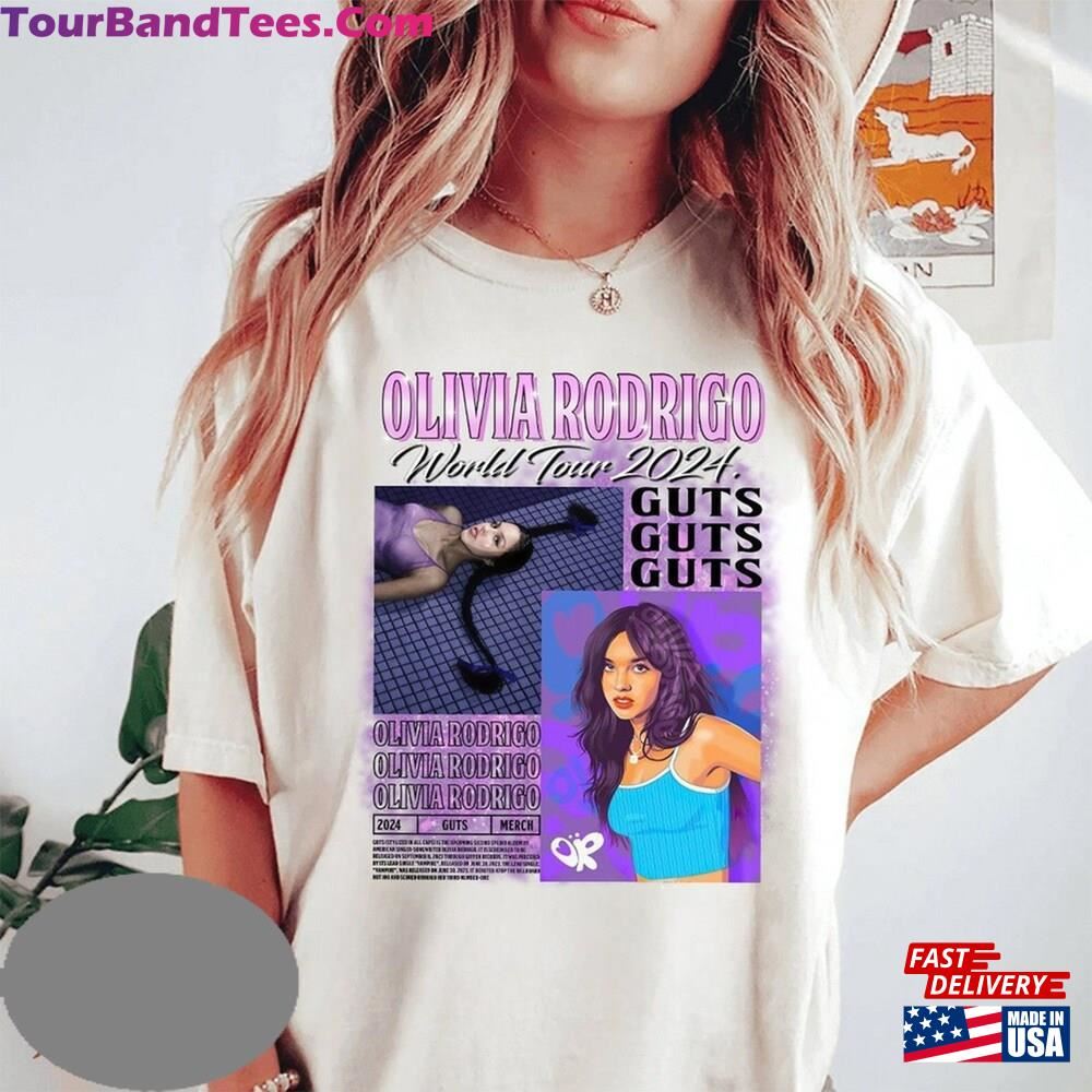 Olivia Rodrigo The Guts World Tour Shirt Hoodie T-Shirt 29Uf116937 – Utopia Fashion