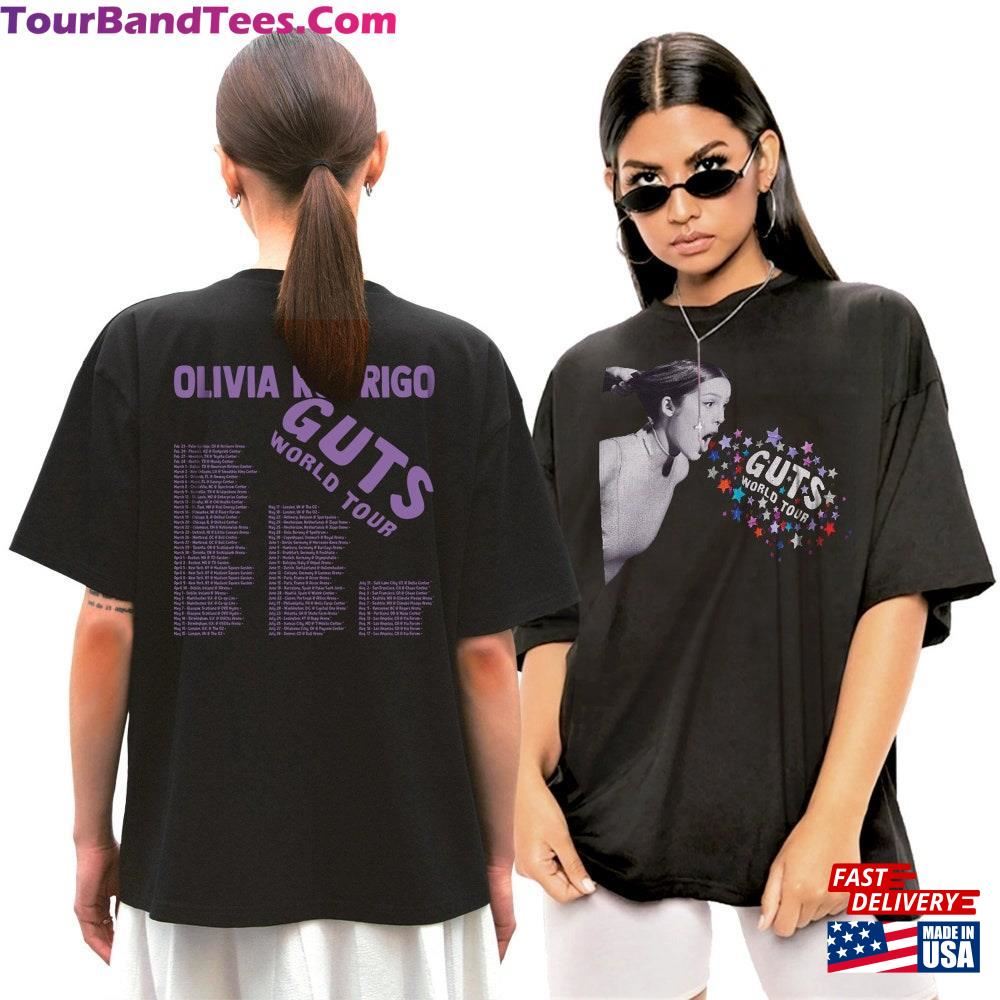 Olivia Rodrigo With Tour Dates Tshirt Classic T-Shirt 29Uf101761 – Utopia Fashion