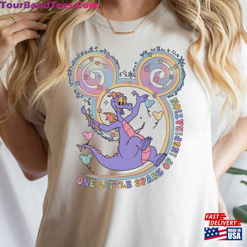 One Little Spark Of Inspiration T-Shirt Figment The Dragon Disney Shirt Disneyland Vacation Tee Sweatshirt Classic 29Uf092346 – Utopia Fashion